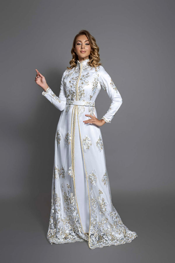 CAFTAN DAKOTA BLANCA