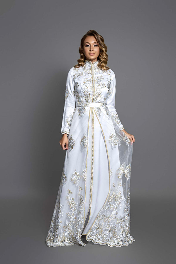 CAFTAN DAKOTA BLANCA