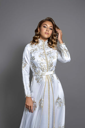 CAFTAN DAKOTA BLANCA