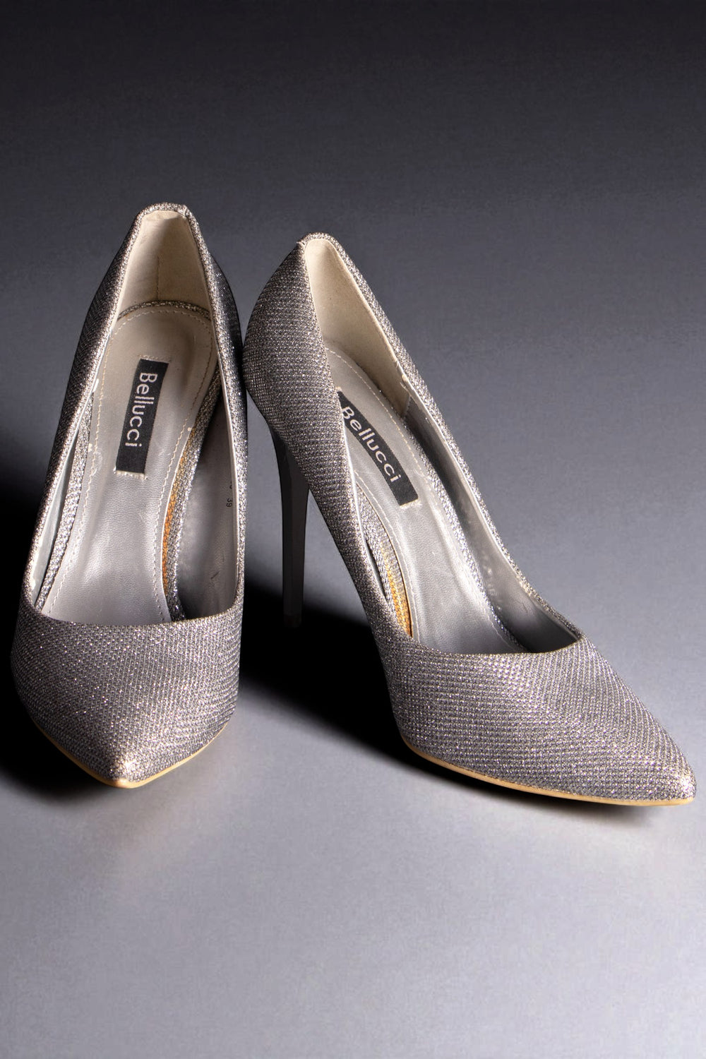 ESCARPINS ARGENT PAILLETTE