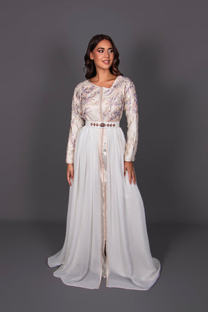 CAFTAN LOUJEYNA MAUVE