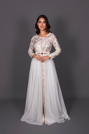 CAFTAN LOUJEYNA MAUVE