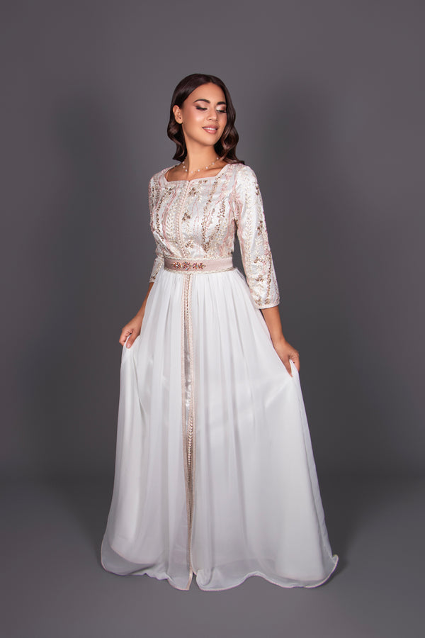 CAFTAN PETALE D'IVOIRE