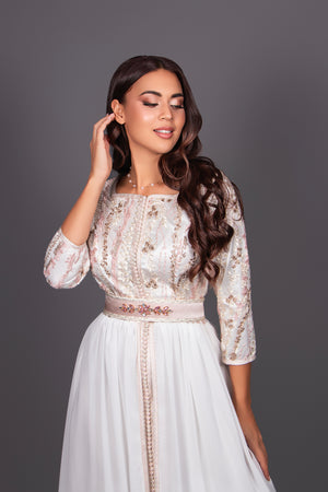 CAFTAN PETALE D'IVOIRE