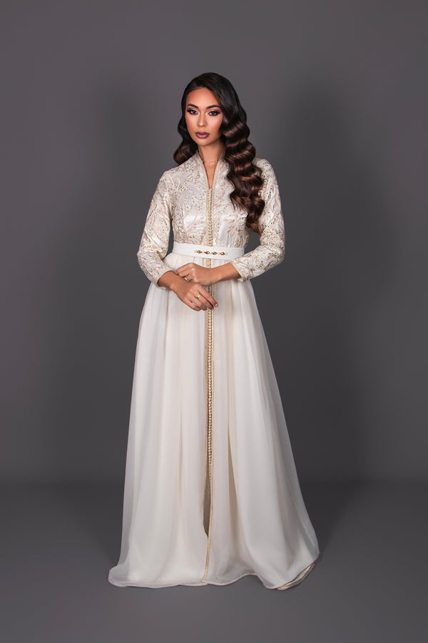 CAFTAN BRUME DE BEIGE