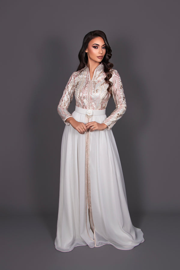 CAFTAN BRUME DE ROSE