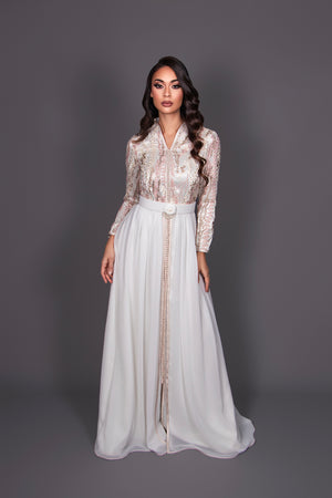 CAFTAN BRUME DE ROSE