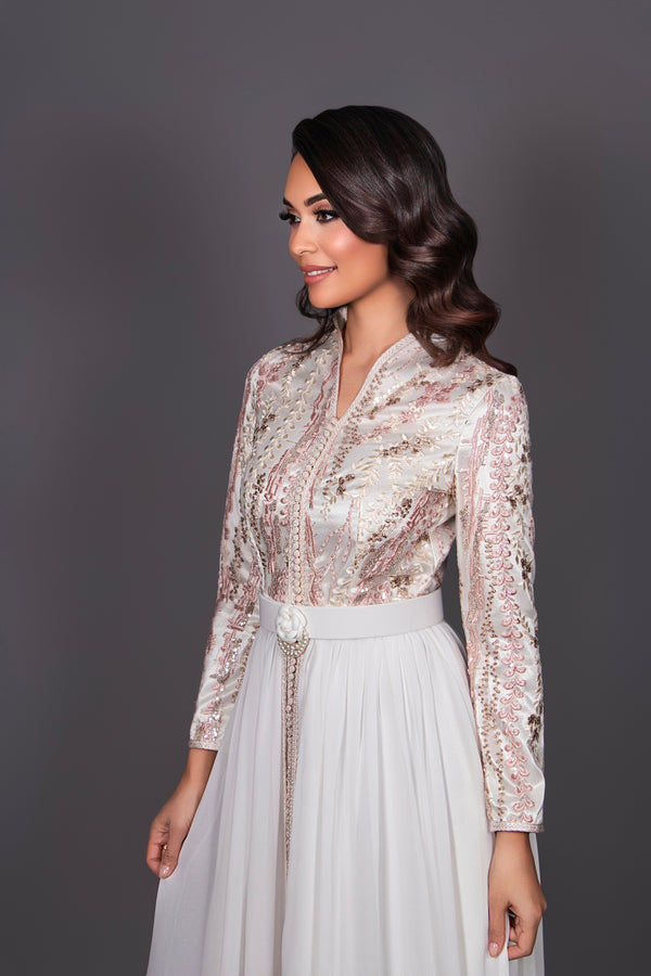 CAFTAN BRUME DE ROSE