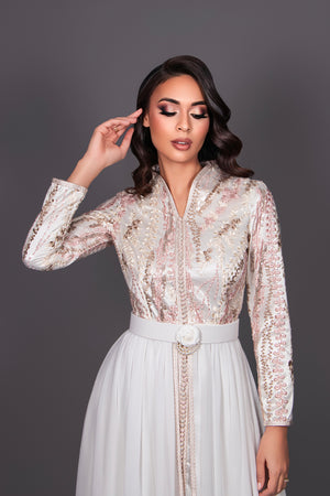 CAFTAN BRUME DE ROSE