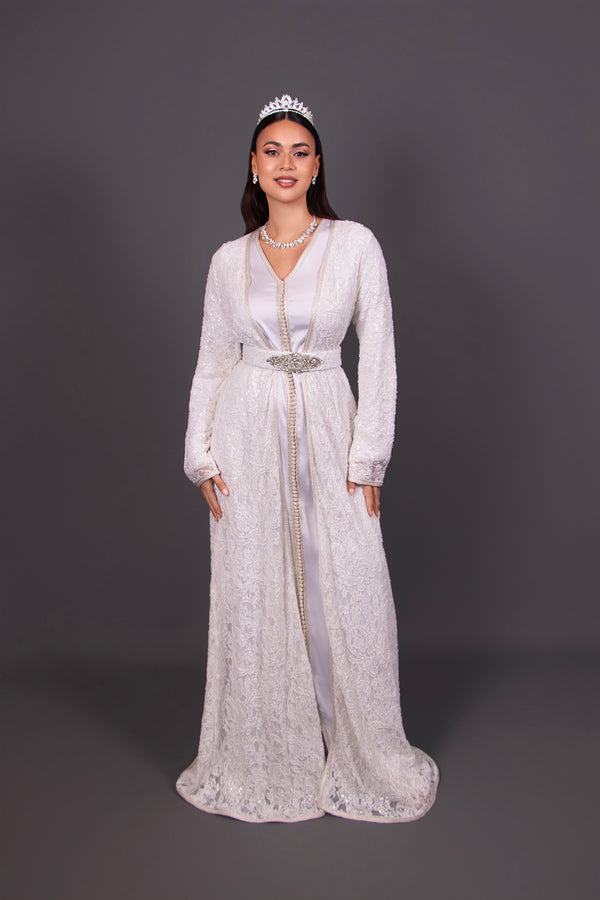 Caftan Ameera – Takchita de mariage| Caftan Marocain Femme