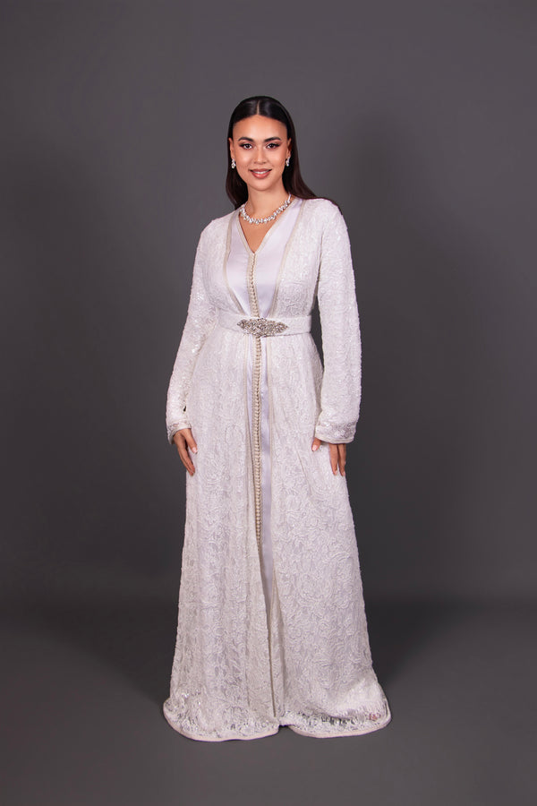 Caftan Ameera – Takchita de mariage| Caftan Marocain Femme