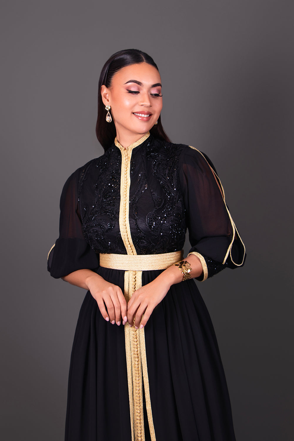 CAFTAN BLACK SOLEA