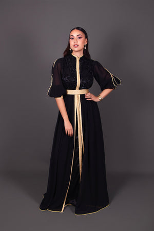 CAFTAN BLACK SOLEA