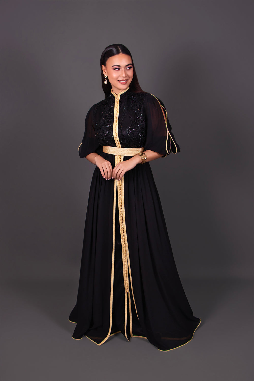 CAFTAN BLACK SOLEA
