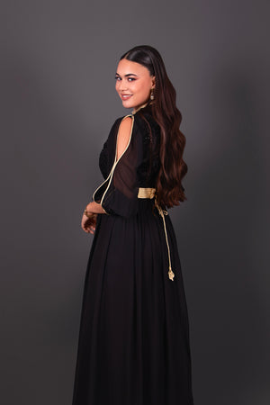 CAFTAN BLACK SOLEA
