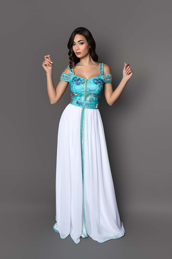 CAFTAN BEVERLY BLUE