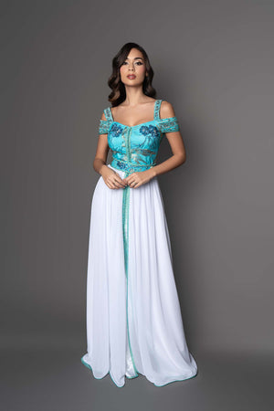 CAFTAN BEVERLY BLUE