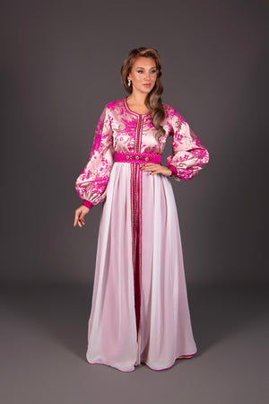 CAFTAN ORPHÉE FUSHIA