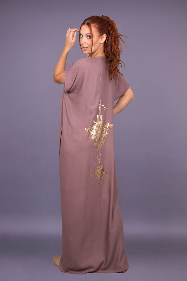 CAFTAN AKIRA MARRON