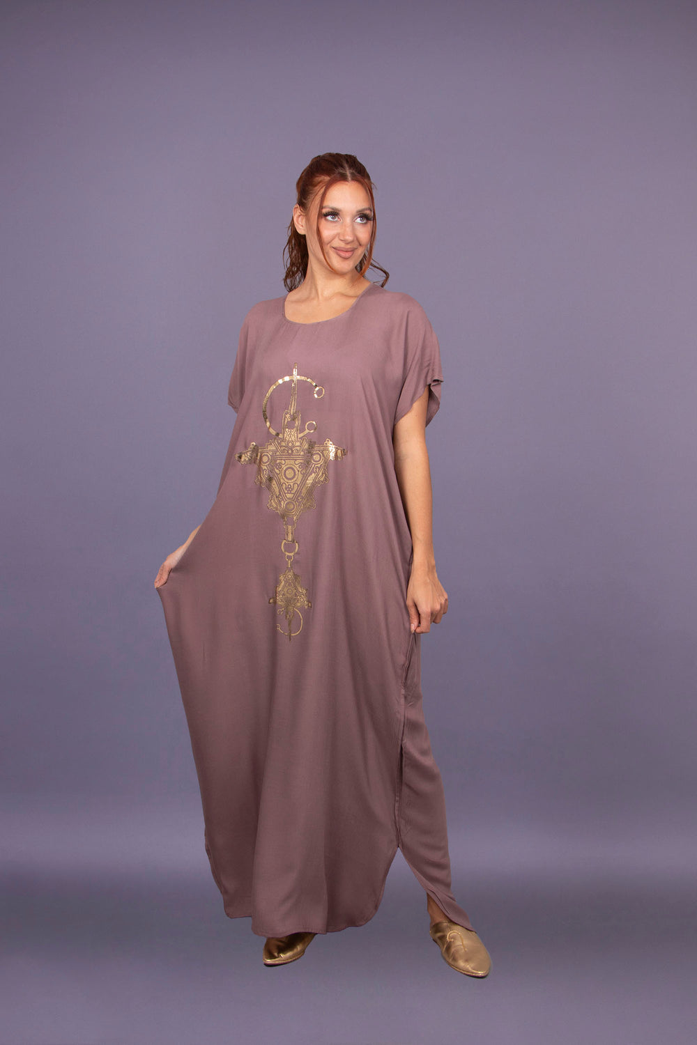 CAFTAN AKIRA MARRON