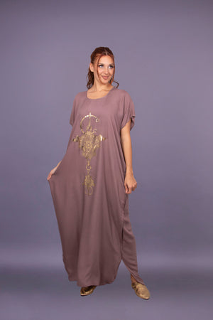 CAFTAN AKIRA MARRON
