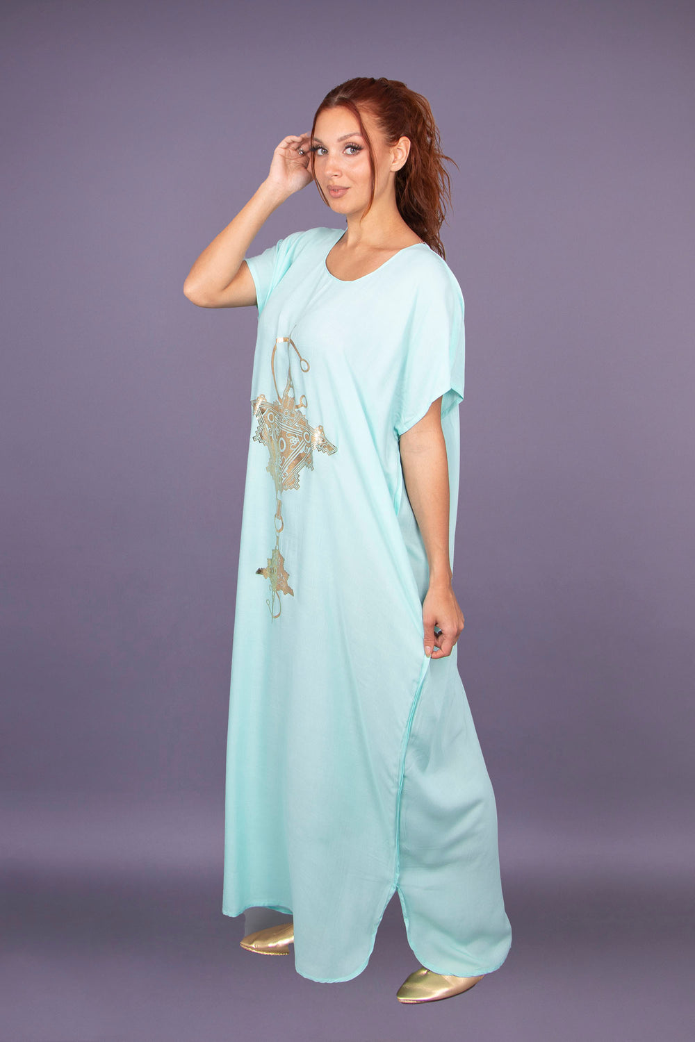 ROBE AKIRA BLEU CIEL