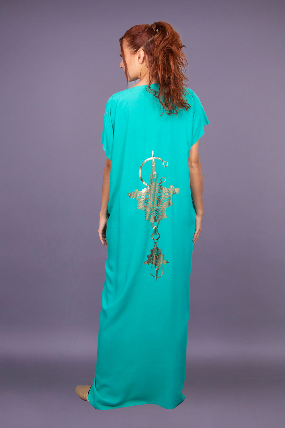 ROBE AKIRA TURQUOISE