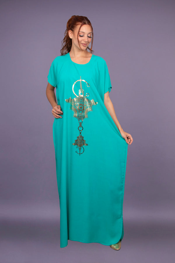 ROBE AKIRA TURQUOISE