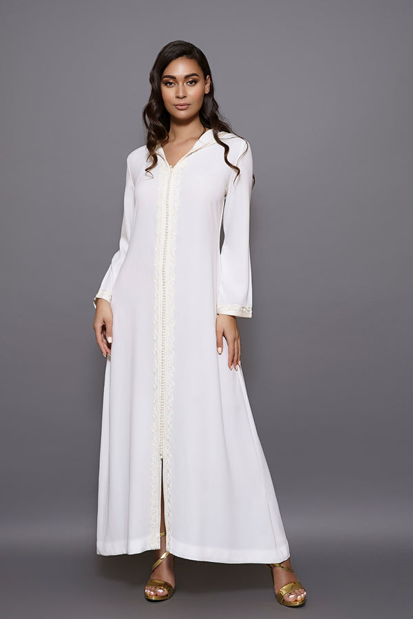 JELLABA WHITE